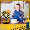 MiniInflat Construction 3rd Birthday Number Sign Centerpiece Truck 3rd Sign