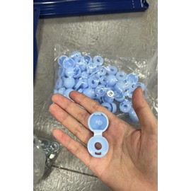 1PCS Plastic Nut Covers for Hip Thrust Machine, Plate-Loaded Glute Bridge Machine with Weight Holder for Glute Muscles Building and Butt Shaping