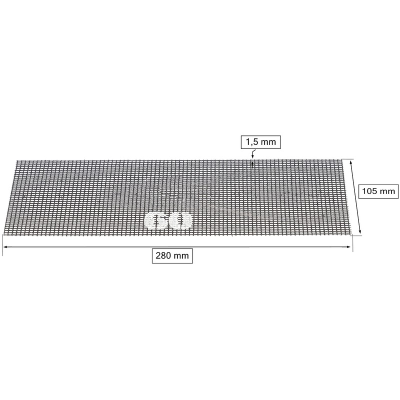 KOTARBAU® Set of 20 Sanding Sheets for Plaster Sanders for