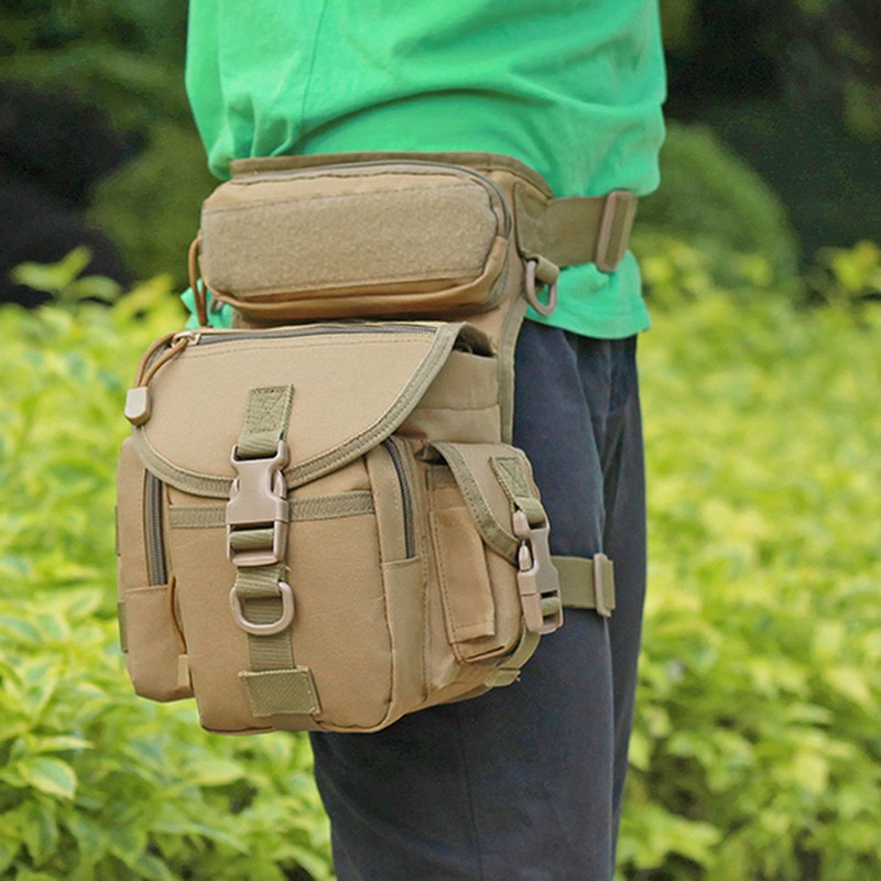Drop Leg Bag Waterproof Thigh Waist Packs Pouch for Traveling