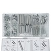 Mesee 200pcs Tension Springs Assortment Assorted Kit,Compression and Extension Springs