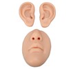 Silicone Ear Model Novice Simulated 3D Nose and Mouth Model