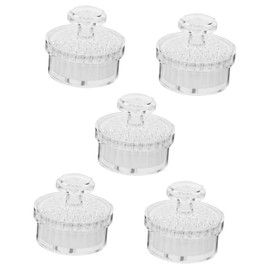 Minkissy 5pcs Facial Scrubber Brush for Girls Gentle Cleansing Exfoliation Ideal for Face Washing Brush