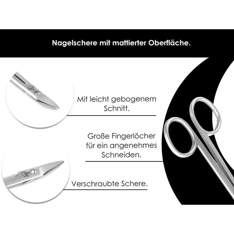 Nail Scissors Cuticle Scissors Extra Sharp and Extra Fine Cuticle