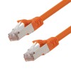 NavePoint Ethernet Patch Cable CAT6A, S/FTP, 26AWG, 1 Ft, 5