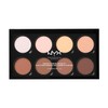 Nyx Professional Makeup, Paleta de iluminadores y contour
