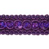 Trims By The Yard Trish Sequin Metallic Braid Trim, 7/8-Inch