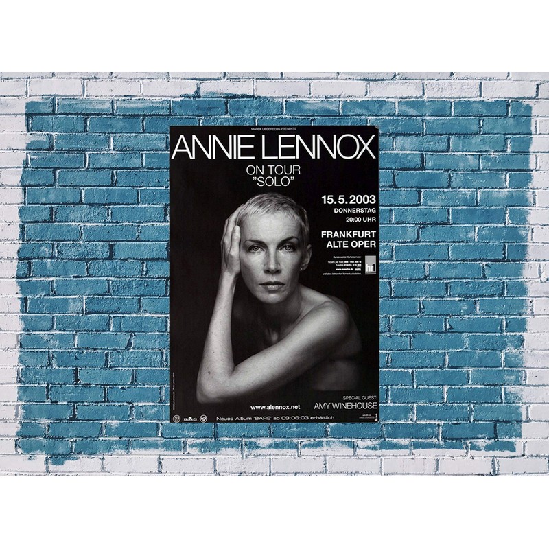 Annie Lennox - Pavement Cracks 2003 - Poster, Concertposter, Concert