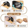 vanerepok Manual Bread Slicer for Homemade Sourdough Adjustable Thickness