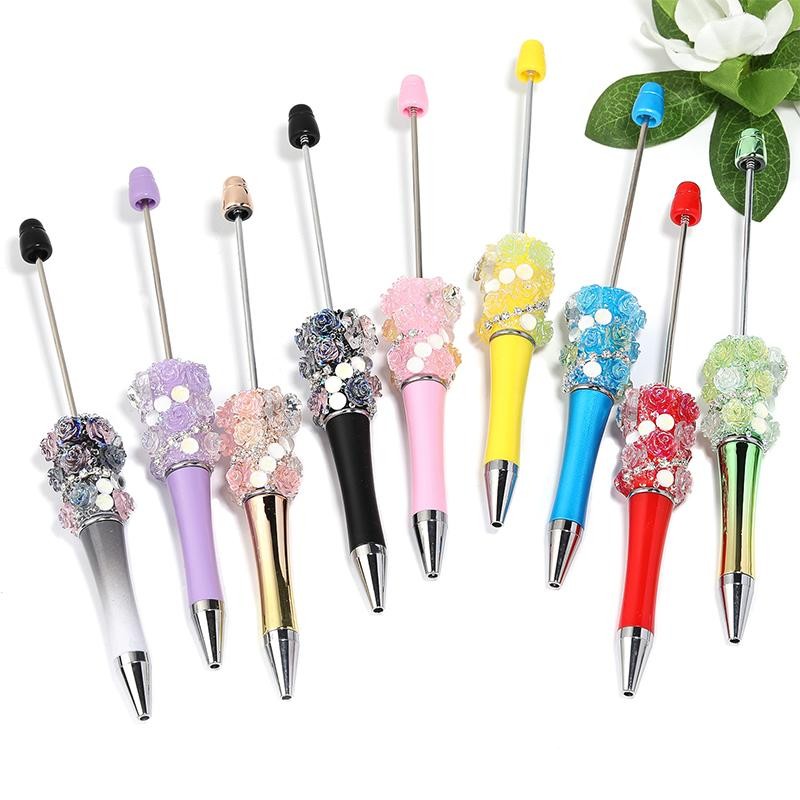 【P286】Moon bubble bead chain granulated sugar design DIY pen:_SL452