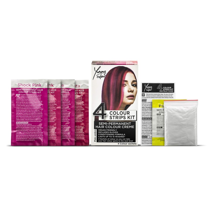 Stargazer Products Yummy Colour Pink Ombre Semi Permanent Hair Dye
