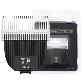 Newbulu 1Pack Flash Clipper Professional Detachable Replacement Blades,Compatible with Kenchii Flash Clipper Blade（Size 7F-3mm ）