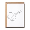 SNMDesigns Thank You Cat Card - Perfect for Vets &