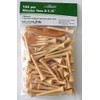 100 x Premium Natural + Silverline Pitchfork with 2 Ball