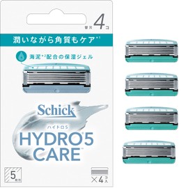 Schick Hydro 5 Care Replacement Blades (Pack of 4)
