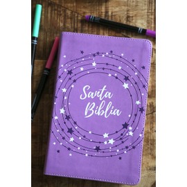 NVI, Biblia para Niños, Revisión 2022, Leathersoft, Lavanda, Comfort Print