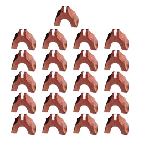 Abaodam 21pcs Guzheng Bridge Instrument Accessories Musical Bridge for Chinese