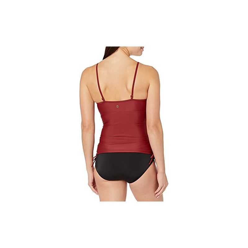 prAna Moorea Tankini para Mujer, con Techo Oxidado, pequeño
