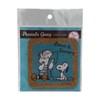 NaganoFactory SNC356LN Snoopy Cork Coaster (Rinus & Snoopy)