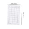 Totority 12pcs Golf Scorecard Training Aid for Golfing Gifts Record