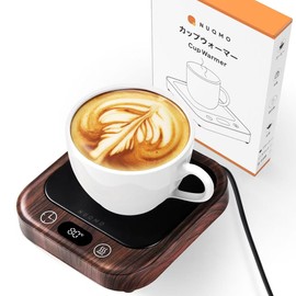 Cup Warmer, Drink Warmer, Coffee Warmer, Japanese Company x 80° Powerful Overheating x 4 Levels of Temperature Control x Turn Off Timer