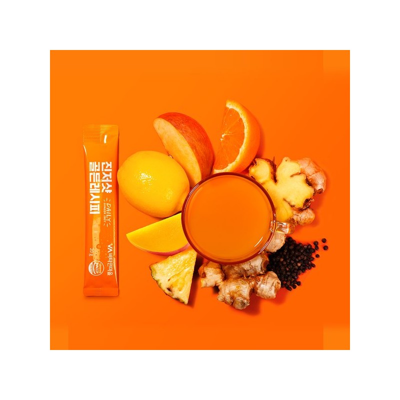 Vitamin Village 비타민마을 진저샷 골든레시피 14포 Vitamin Village Ginger Shot