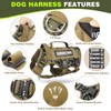 WINSEE Service Dog Vest Harness for Medium Dog, Tactical Working