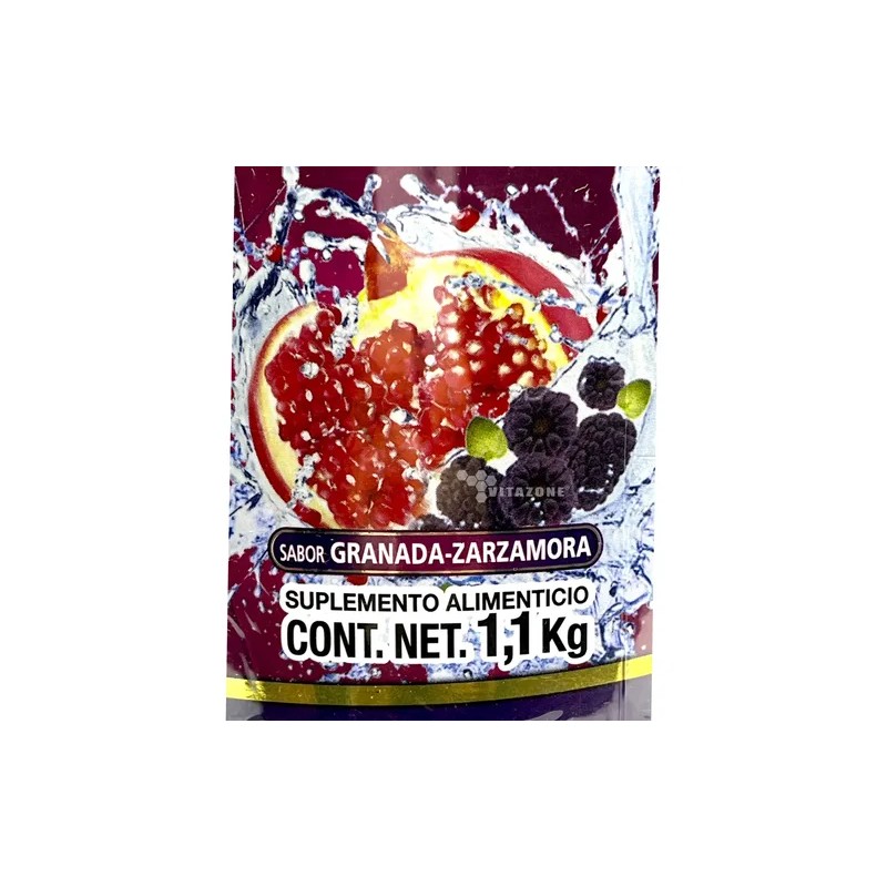 Grenetina Hidrolizada Biotina Glucosamina Zarzamora 1.1 Kg