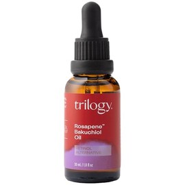 Trilogy- Aceite de bakuchiol de rosapeno, mezcla activa natural antienvejecimiento, 1.0 fl oz