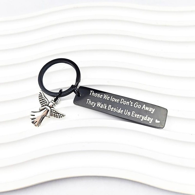 Memorial Gifts Keychain for Loss of Loved One Sympathy Gift