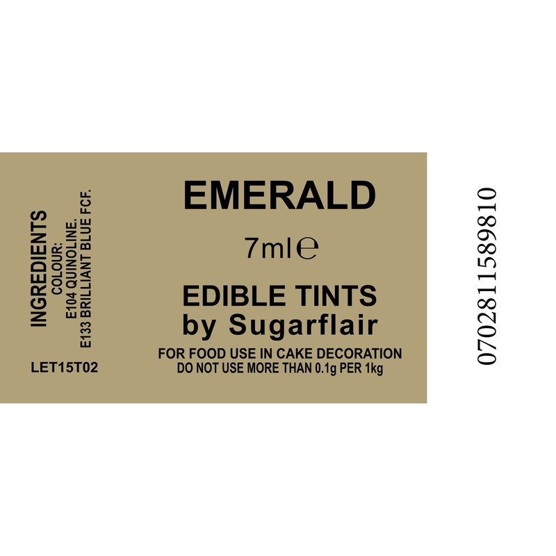 Sugarflair Blosom Tint Edible Dusting Powder - Emerald