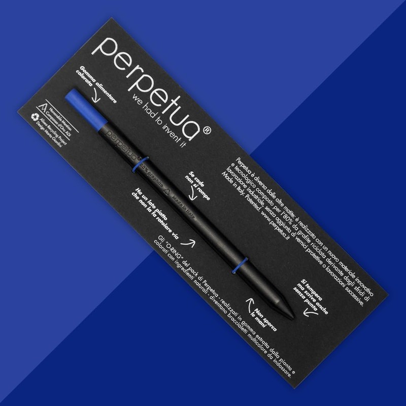Perpetua Set of 2 Yellow + Blue Pencils - Lapis