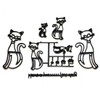 Patchwork Cutters - Cats Set - Sugarcraft Cutter