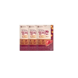 Chong Kun Dang Health Healthy Khan Milk Thistle Royale 800mg x 30 capsules 3 pcs / 종근당건강 헬씨칸 밀크씨슬 로얄 800mg x 30캡슐 3개