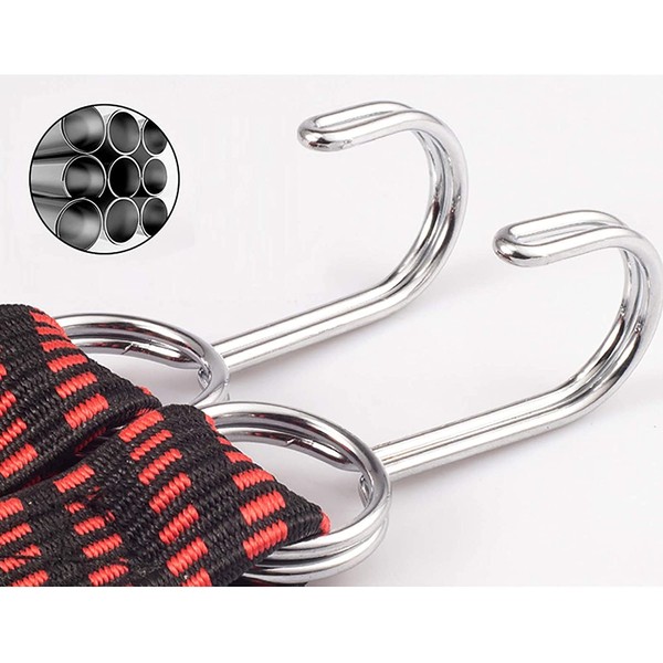 BUYIJIUGE Cargo Straps for Cargo Cargo Ties Elastic Rope Adjustable