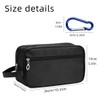 JOCXZI 1 Set Toiletry Bag Men's Black Toiletry Bag and