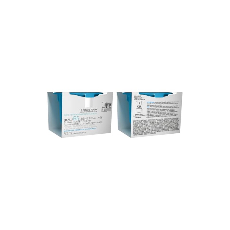 La Roche-Posay Hyalu B5, Refill Crema Antiedad Reafirmante, Acción Alisadora