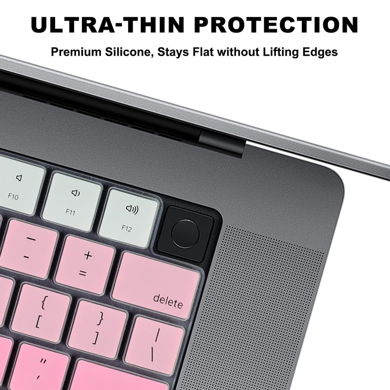 Allinside MacBook Keyboard Cover for Pro 14"/16" (M2/M3/M4, 2021–2025) &