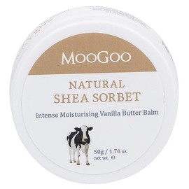 MooGoo Natural Shea Sorbet Intense Moisturising Vanilla Butter Balm 50g
