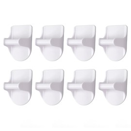 8 PCS Spray Bottle Holder ABS Save Space Strong Adhesive Spray Bottle Hanger for Home Cabinets