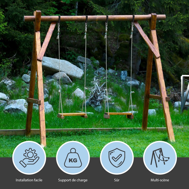 Brelet 2 Pack Hammock Swing Tree Straps Fixing Hammock Straps