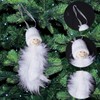 HO2NLE 16 Pieces Angel Wings Craft Angel Wings Feathers Angel