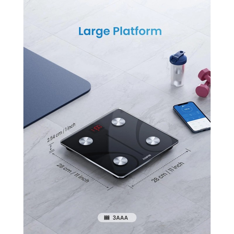 Renpho Smart Bluetooth Body Weight Scale With Health App 13