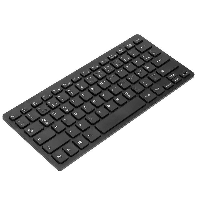Computer Keyboards Ergonomic Design UltraThin Mini Durable Wired 78 Keys