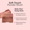 MCoBeauty Soft Touch Powder Blush - Dusty Rose