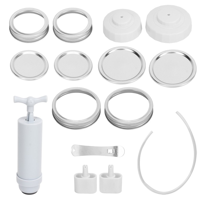 Jar Vacuum Sealer Kit Food Protector Jar Sealer with Accessory