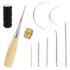 skytowards Leather Sewing Needles Leather Needles Hand Leather Tool Set