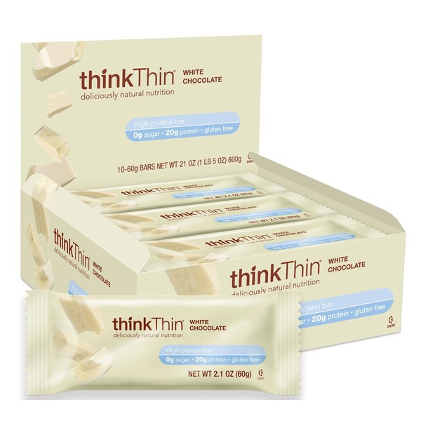 THINK THIN Think Thin Bar (60g) White Chocolate 10 bars