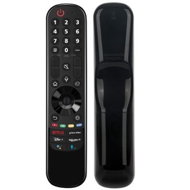 Allimity MR21GA Voice Remote Replacement for LG OLED A1 B1 C1 G1 ZX, QNED99 QNED90, NANO99 NANO90 NANO85 NANO80 NANO75 Series TV, and UP70 UP75 UP76 UP80 UP87 UHD TV