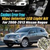 10Pc Canbus Error Free Super White 6000K Car Interior LED
